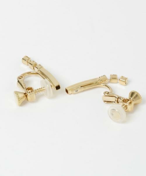 SMELLY / スメリー ピアス・イヤリング | ミニビジューメタルバーイヤリング | 詳細4