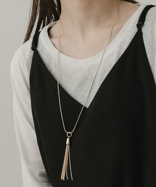 SMELLY / スメリー ネックレス・ペンダント・チョーカー | タッセルチェーンネックレス | 詳細1