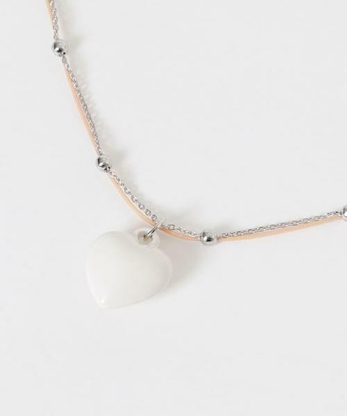 SMELLY / スメリー ネックレス・ペンダント・チョーカー | ハートトップコードチェーンネックレス | 詳細4