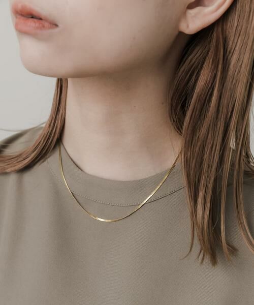 SMELLY / スメリー ネックレス・ペンダント・チョーカー | サージカルステンレスプレーンネックレス | 詳細1