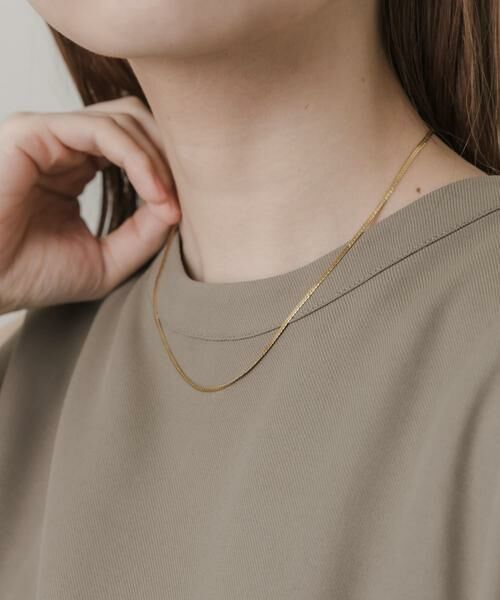 SMELLY / スメリー ネックレス・ペンダント・チョーカー | サージカルステンレスプレーンネックレス | 詳細3