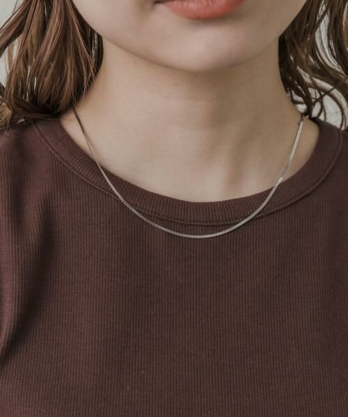 SMELLY / スメリー ネックレス・ペンダント・チョーカー | サージカルステンレスプレーンネックレス | 詳細14