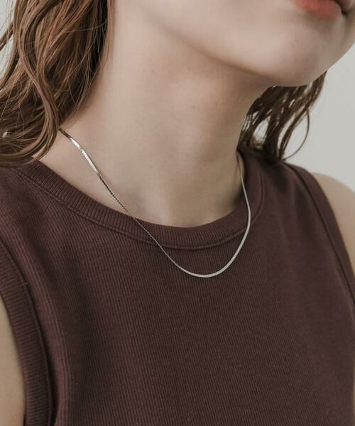 SMELLY / スメリー ネックレス・ペンダント・チョーカー | サージカルステンレスプレーンネックレス | 詳細15