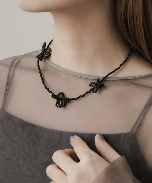 SMELLY / スメリー ネックレス・ペンダント・チョーカー | ビーズフラワーネックレス | 詳細1