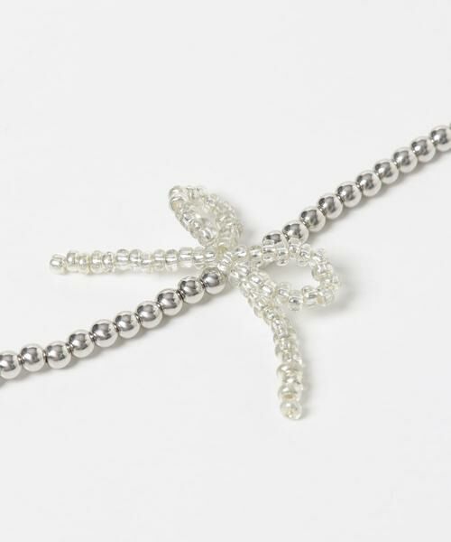 SMELLY / スメリー ネックレス・ペンダント・チョーカー | メタルビーズリボンネックレス | 詳細7