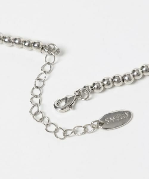 SMELLY / スメリー ネックレス・ペンダント・チョーカー | メタルビーズリボンネックレス | 詳細8