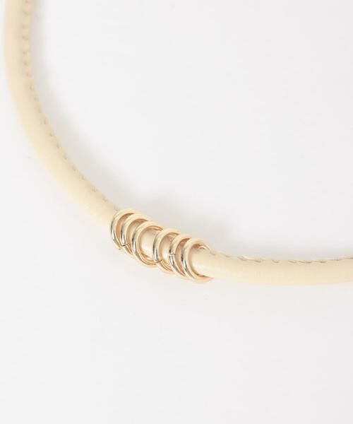 SMELLY / スメリー ネックレス・ペンダント・チョーカー | メタルリングコードチョーカー | 詳細9