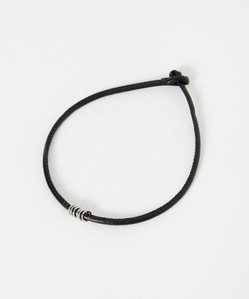 SMELLY / スメリー ネックレス・ペンダント・チョーカー | メタルリングコードチョーカー | 詳細14