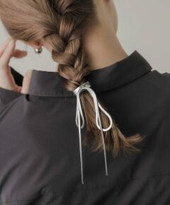 SMELLY / スメリー ヘアアクセサリー | スネークチェーンリボンヘアカフセット