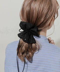 SMELLY / スメリー ヘアアクセサリー | メタリックシフォンヘアカフセット