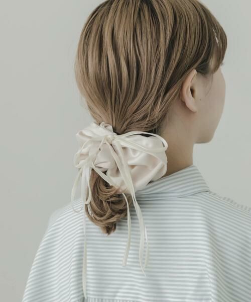 SMELLY / スメリー ヘアゴム・シュシュ | ドローコードボリュームシュシュ | 詳細1