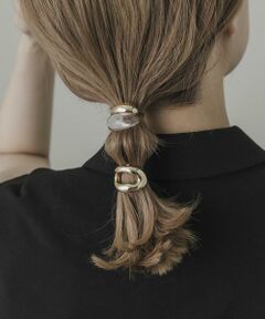SMELLY / スメリー ヘアアクセサリー | 『WEB/一部店舗限定』メタルクリアニュアンスカーブヘアカフセット