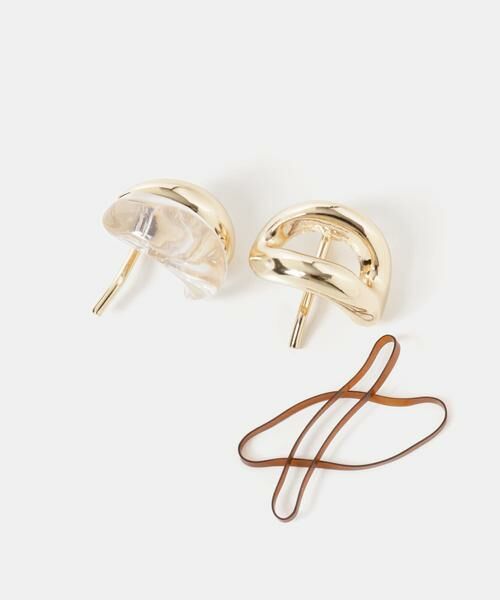 SMELLY / スメリー ヘアアクセサリー | 『WEB/一部店舗限定』メタルクリアニュアンスカーブヘアカフセット | 詳細5