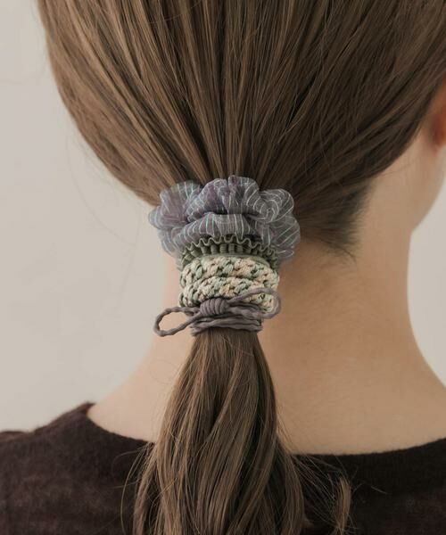 SMELLY / スメリー ヘアゴム・シュシュ | シアーゴムセット | 詳細1