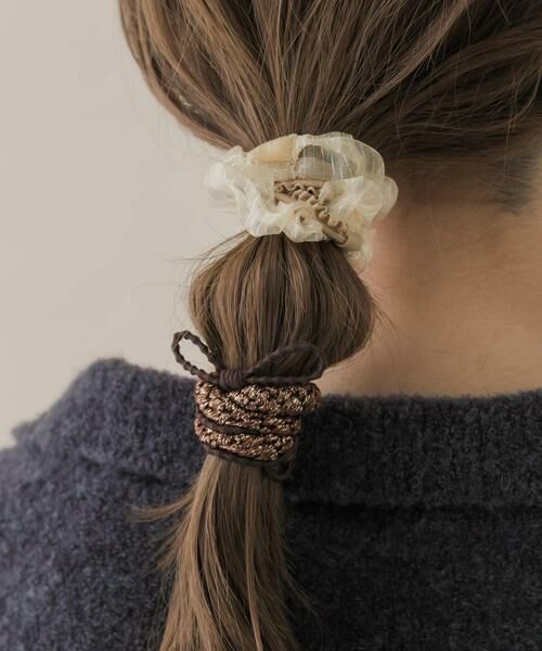 SMELLY / スメリー ヘアゴム・シュシュ | シアーゴムセット | 詳細5