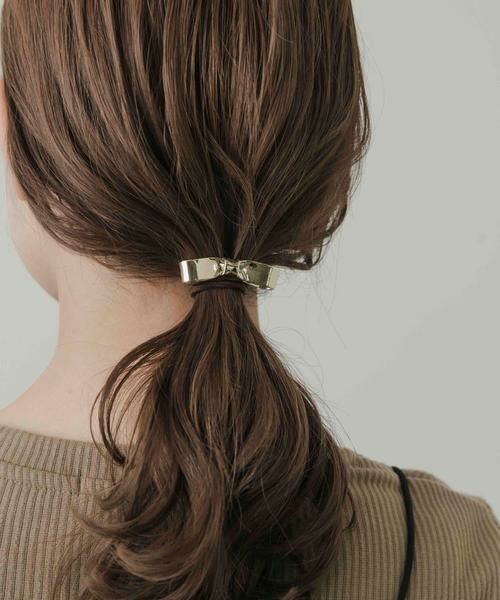 SMELLY / スメリー ヘアゴム・シュシュ | メタルリボンヘアカフセット | 詳細2