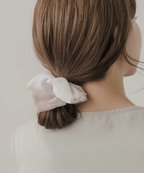 SMELLY / スメリー ヘアゴム・シュシュ | タイダイシアーメッシュヘンケイシュシュ | 詳細1