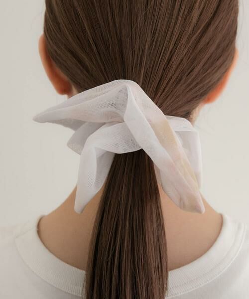 SMELLY / スメリー ヘアゴム・シュシュ | タイダイシアーメッシュヘンケイシュシュ | 詳細3