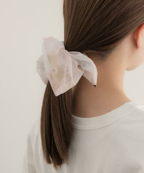 SMELLY / スメリー ヘアゴム・シュシュ | タイダイシアーメッシュヘンケイシュシュ | 詳細4