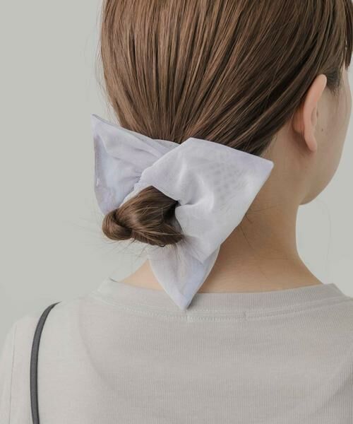 SMELLY / スメリー ヘアゴム・シュシュ | タイダイシアーメッシュヘンケイシュシュ | 詳細7