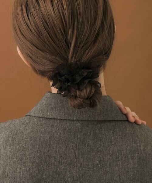 SMELLY / スメリー ヘアアクセサリー | シアーフリルバックピン | 詳細6