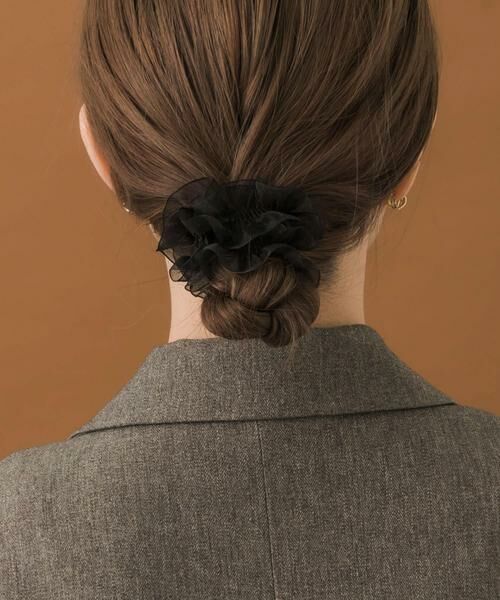 SMELLY / スメリー ヘアアクセサリー | シアーフリルバックピン | 詳細7