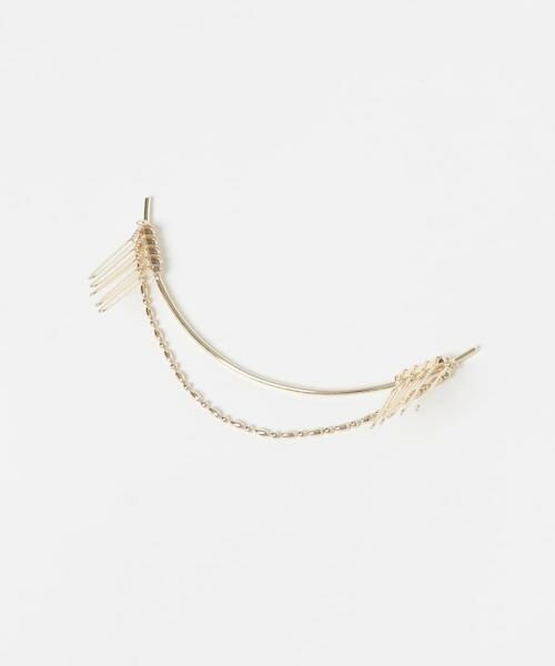 SMELLY / スメリー ヘアアクセサリー | カーブバーボールチェーンバックコーム | 詳細6