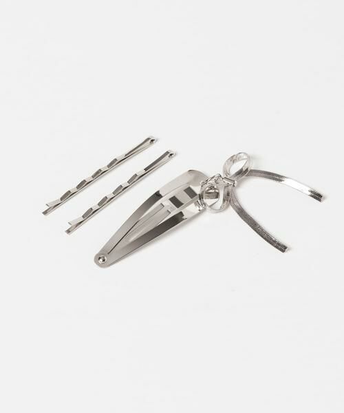 SMELLY / スメリー ヘアアクセサリー | スウィングリボン3セットピン | 詳細4