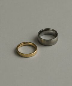 SMELLY / スメリー リング | ステンレス2セットリング