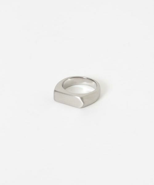 SMELLY / スメリー リング | ステンレスアローシグネットリング | 詳細5