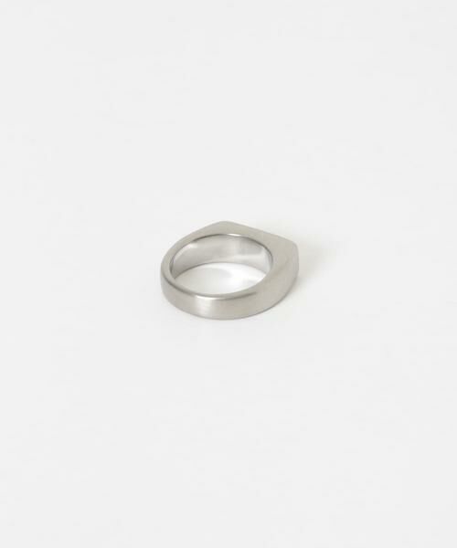 SMELLY / スメリー リング | ステンレスアローシグネットリング | 詳細6