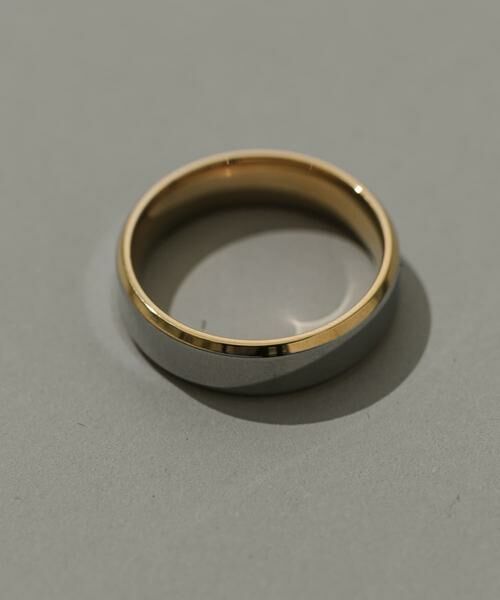 SMELLY / スメリー リング | ステンレスコンビシンプルリング | 詳細1
