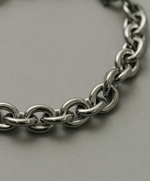 SMELLY / スメリー ブレスレット・バングル | ステンレスオーバルチェーンブレスレット | 詳細1