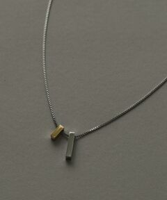 SMELLY / スメリー ネックレス・ペンダント・チョーカー | ステンレスコンビトップスクエアネックレス