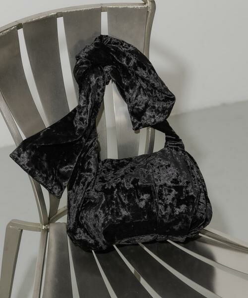 SMELLY / スメリー ハンドバッグ | ベロアリボンバッグ | 詳細2