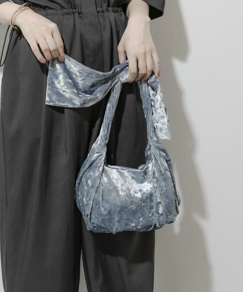 SMELLY / スメリー ハンドバッグ | ベロアリボンバッグ | 詳細8