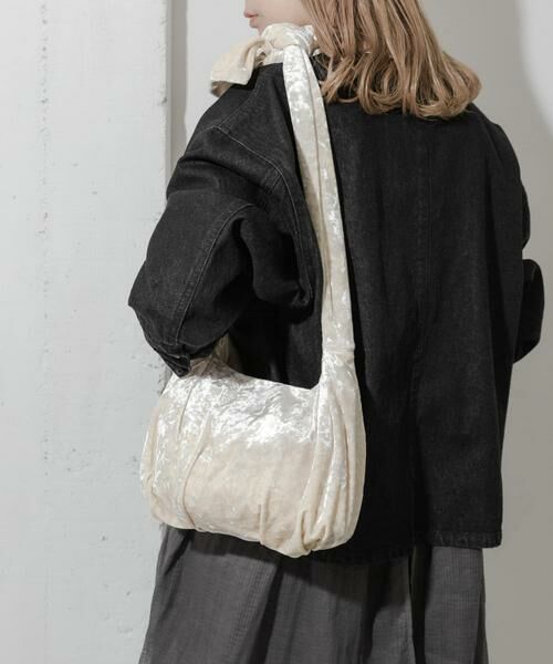 SMELLY / スメリー ハンドバッグ | ベロアリボンバッグ | 詳細25