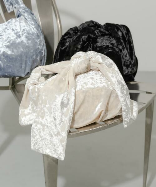 SMELLY / スメリー ハンドバッグ | ベロアリボンバッグ | 詳細19