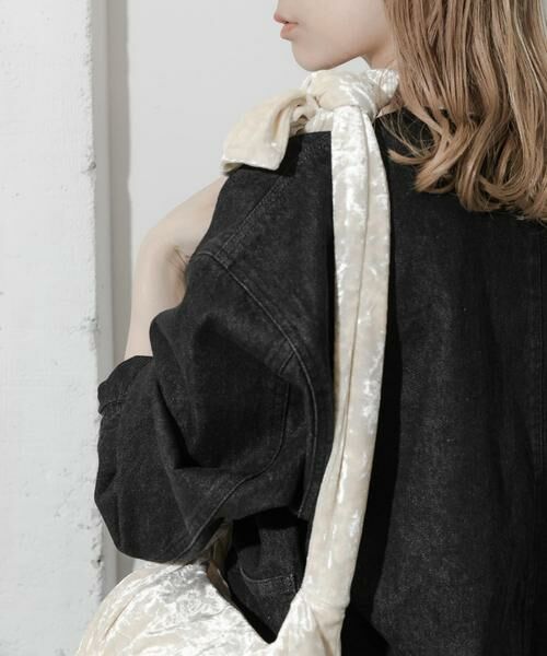 SMELLY / スメリー ハンドバッグ | ベロアリボンバッグ | 詳細23