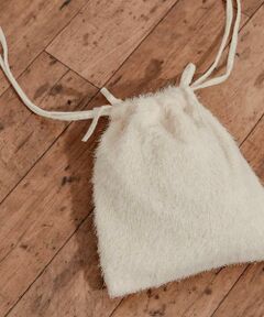 SMELLY / スメリー ショルダーバッグ | フリンジリボンキンチャクバッグ