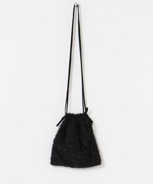SMELLY / スメリー ショルダーバッグ | フリンジリボンキンチャクバッグ | 詳細16
