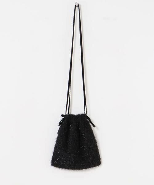 SMELLY / スメリー ショルダーバッグ | フリンジリボンキンチャクバッグ | 詳細17