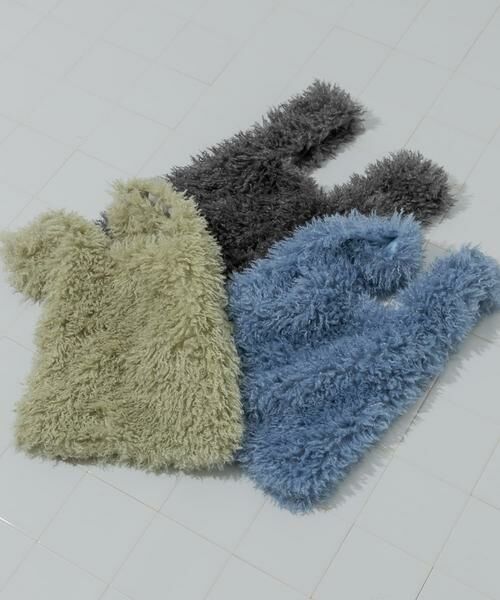 SMELLY / スメリー ハンドバッグ | シャギーボリュームバッグ | 詳細17