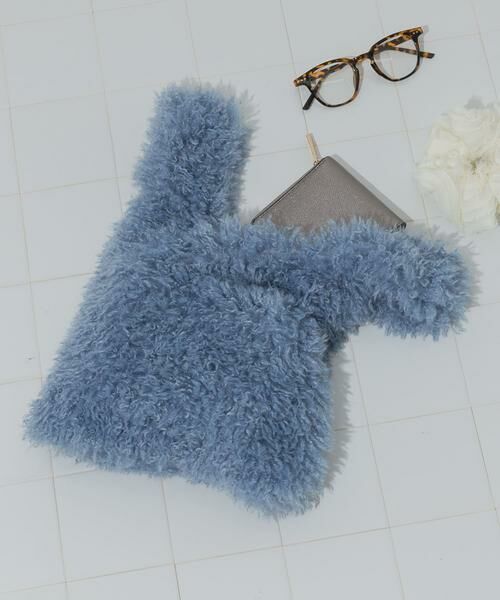 SMELLY / スメリー ハンドバッグ | シャギーボリュームバッグ | 詳細11