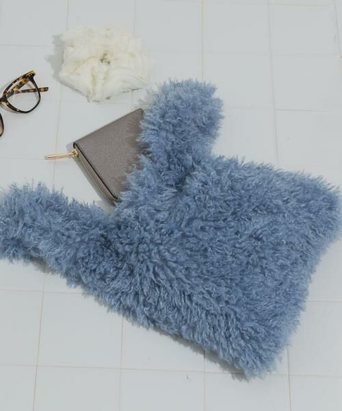 SMELLY / スメリー ハンドバッグ | シャギーボリュームバッグ | 詳細13