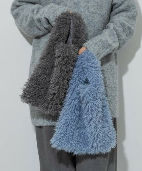 SMELLY / スメリー ハンドバッグ | シャギーボリュームバッグ | 詳細15