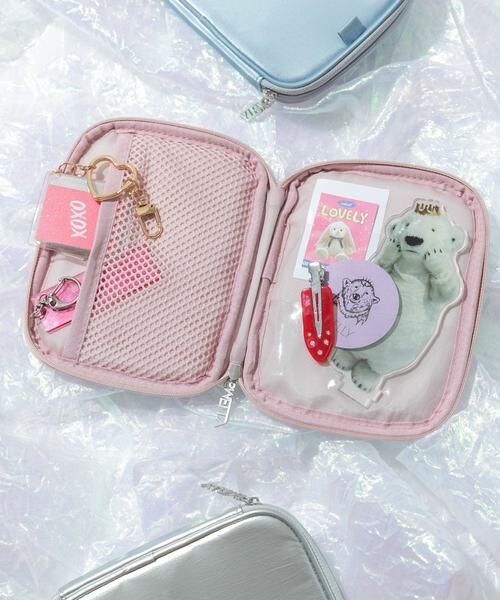 SMELLY/スメリー my Choeae multi pouch ピンク - SMELLY/スメリー my Choeae multi pouch ピンク -