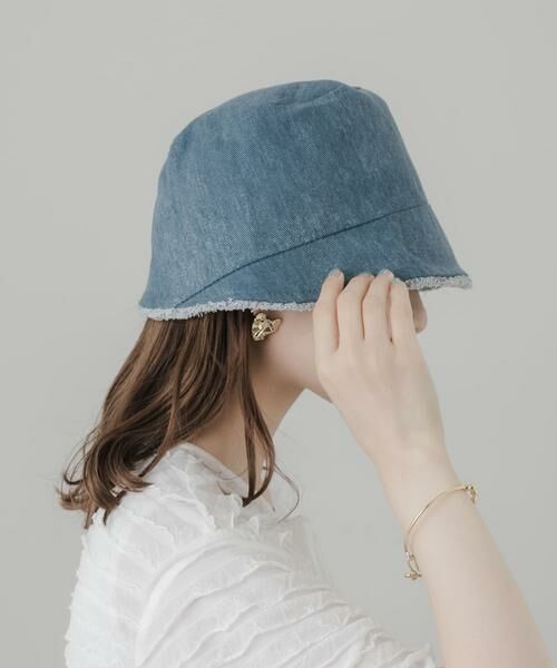 SMELLY / スメリー ハット | デニムフリンジハット | 詳細2