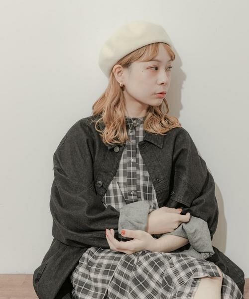 SMELLY / スメリー ハンチング・キャスケット・ベレー帽 | シンプルバスクベレー | 詳細13