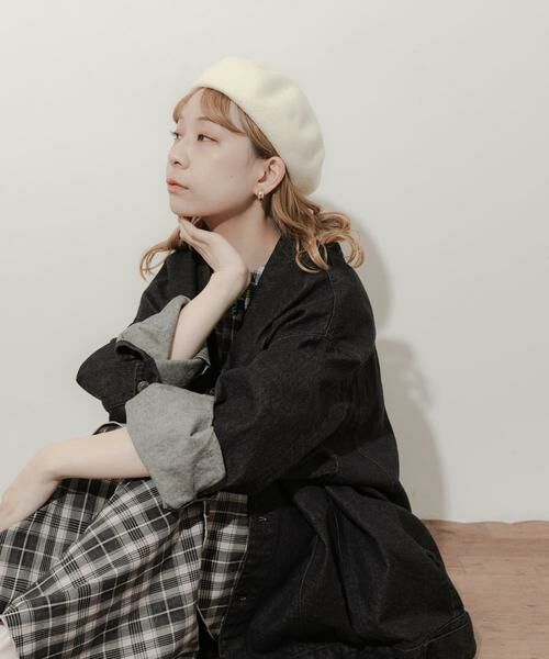 SMELLY / スメリー ハンチング・キャスケット・ベレー帽 | シンプルバスクベレー | 詳細15